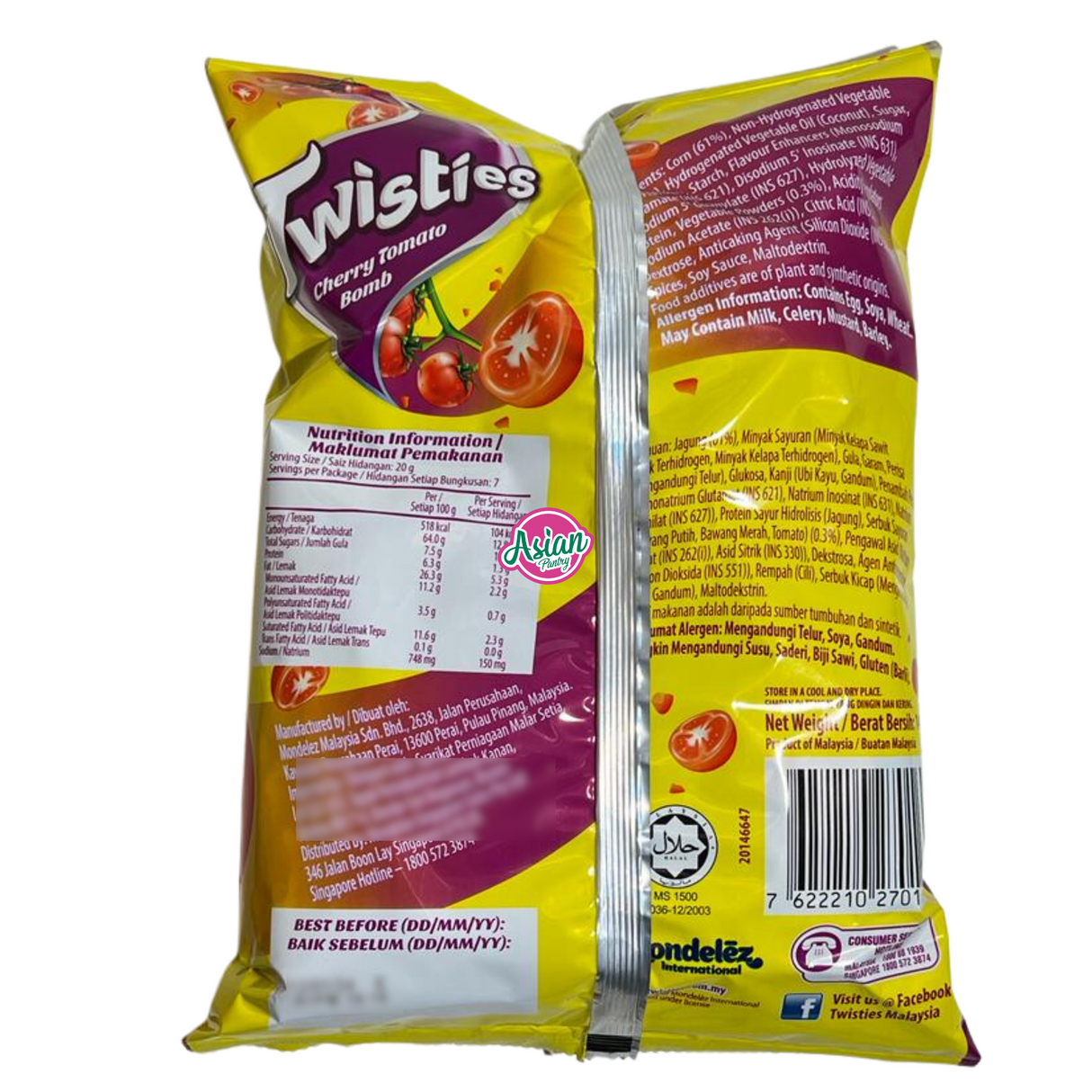 Twisties Cherry Tomato Bomb 140g