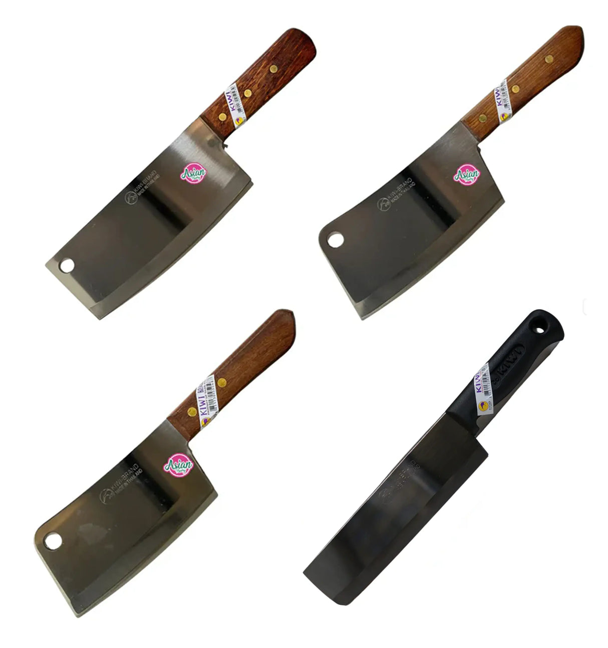 Kiwi Brand Knife Cleaver Bundle