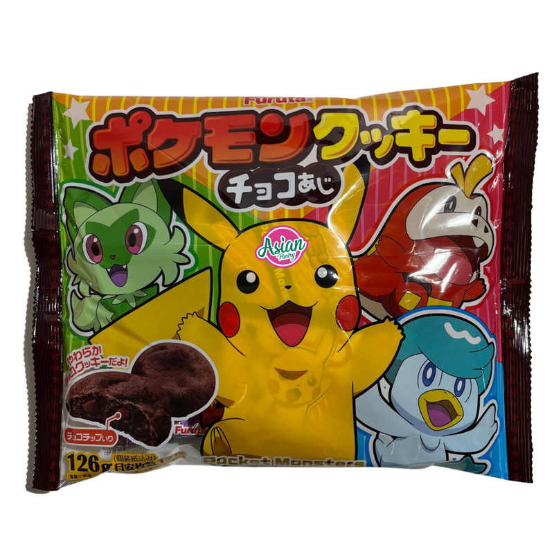 Furuta Pokemon Chocolate Soft Cookie 126g