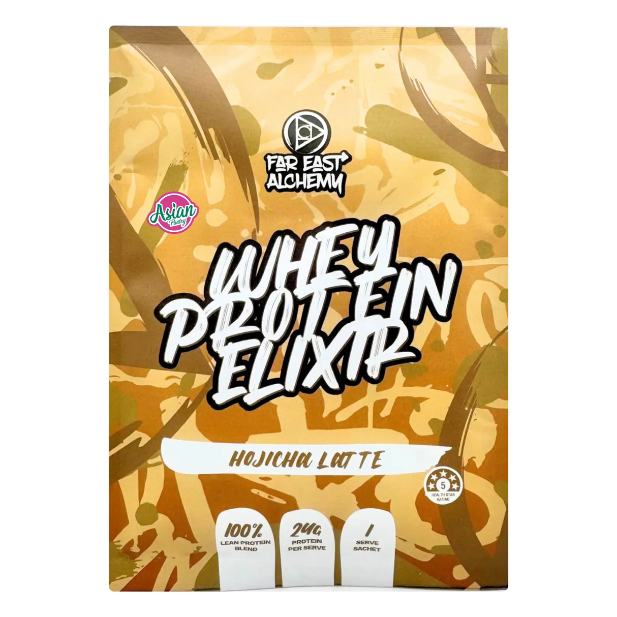 Far East Alchemy Whey Protein Elixir Hojicha Latte (Single Serve) 33g