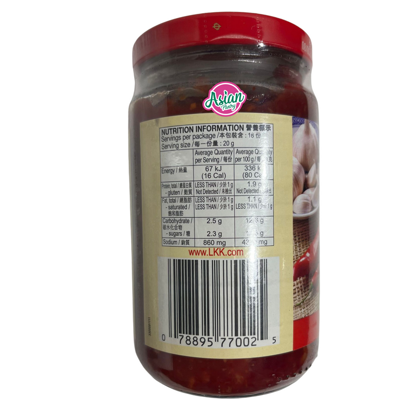 Lee Kum Kee Chilli Garlic Sauce  368g