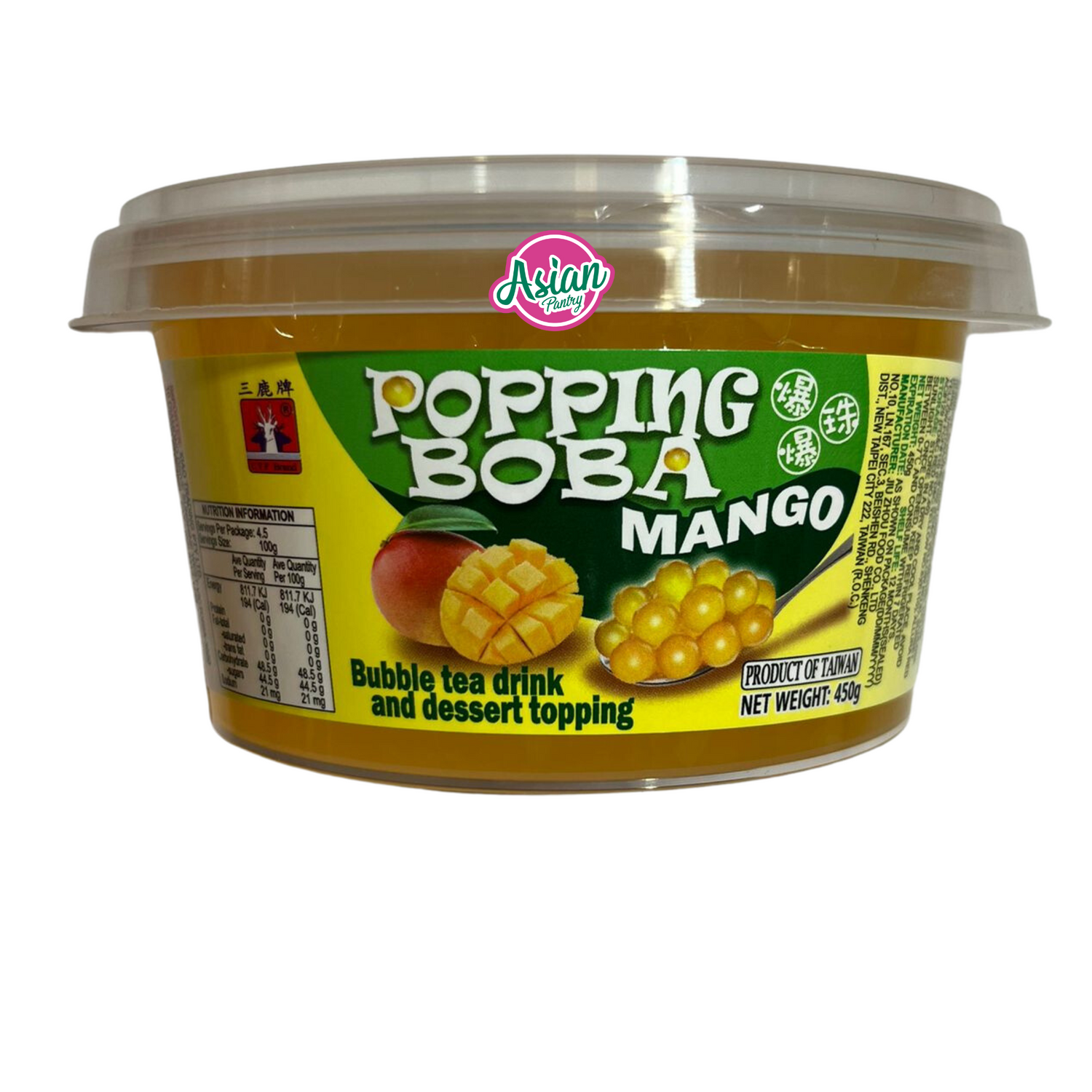 CTF Perisa Mangga Boba 450g