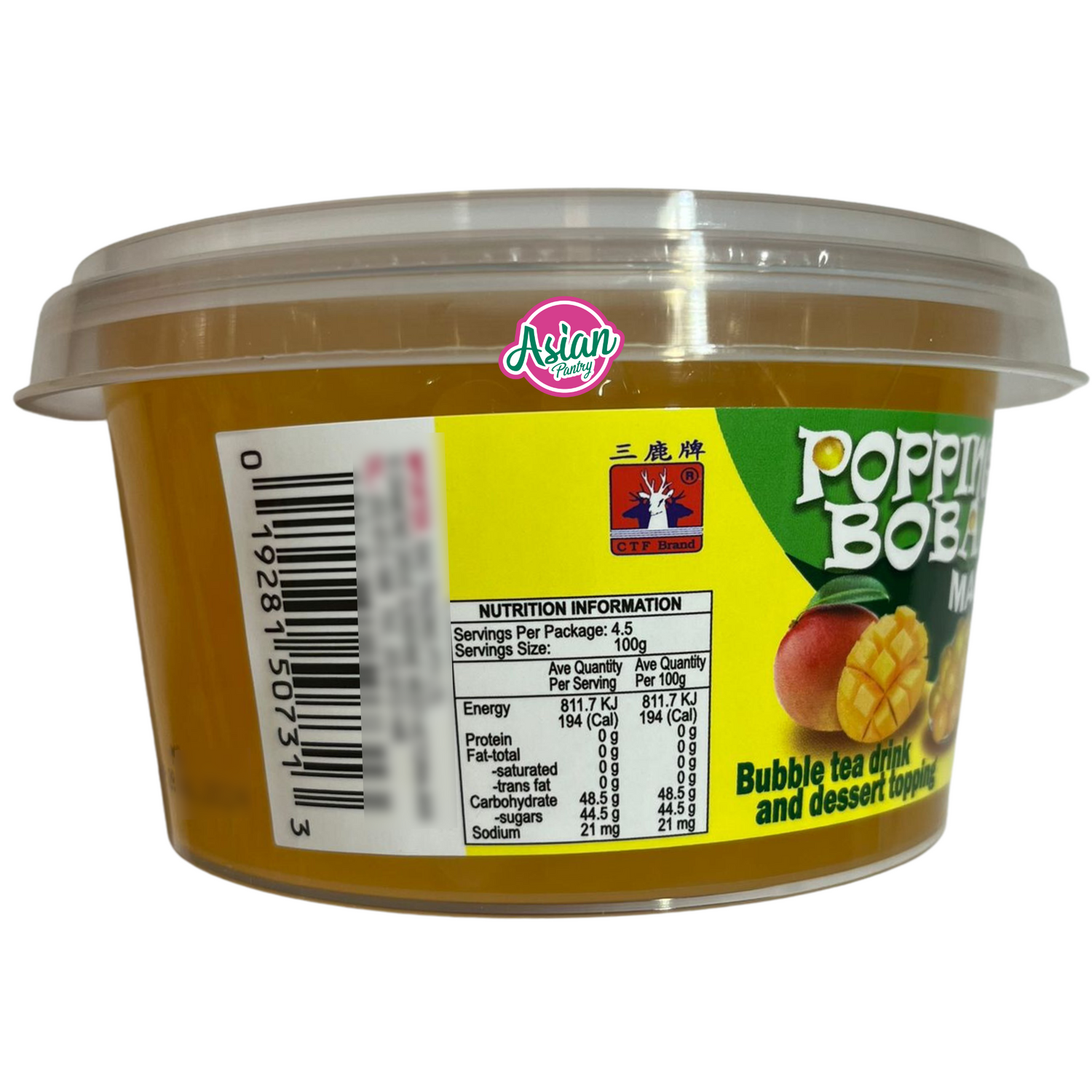 CTF Perisa Mangga Boba 450g