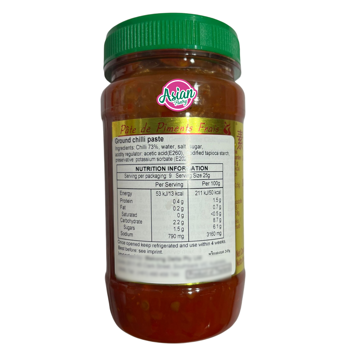 Flying Goose  Sambal Oelek  245g