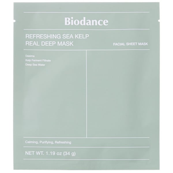 Biodance Refreshing Sea Kelp Real Deep Mask 34g