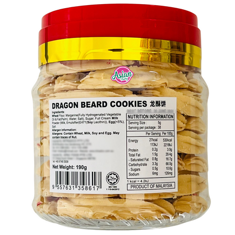 Delyco Dragon Beard Cookies  190g