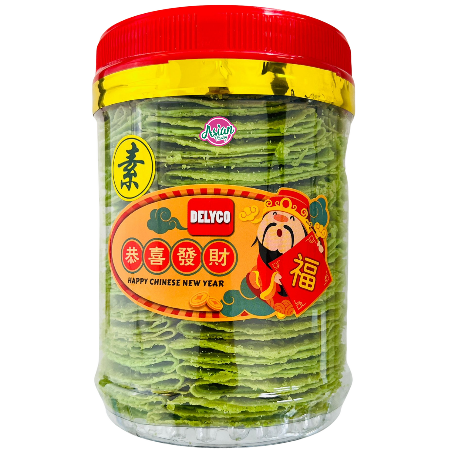 Delyco Vegetarian Pandan Kapet  300g