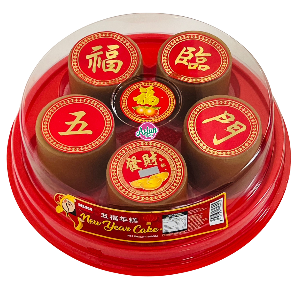 Delyco Wu Fu Lin Men Glutionous Rice Cake 500g