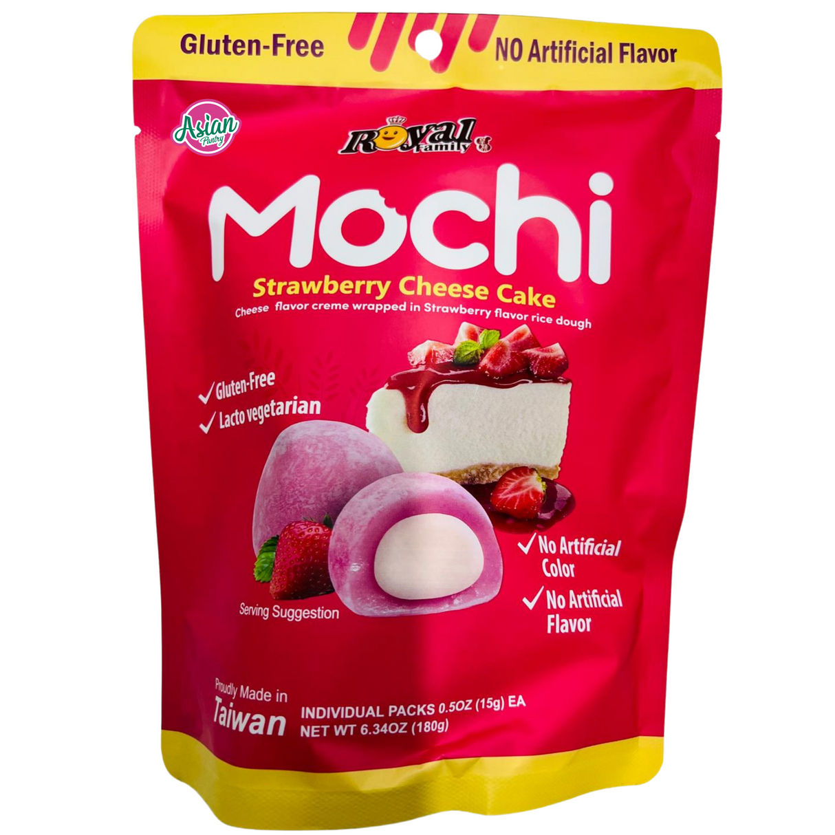 Kek Keju Mochi Strawberi Keluarga Diraja 180g