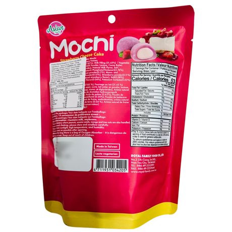Royal Family Mochi Strawberry Cheese Cake 180g