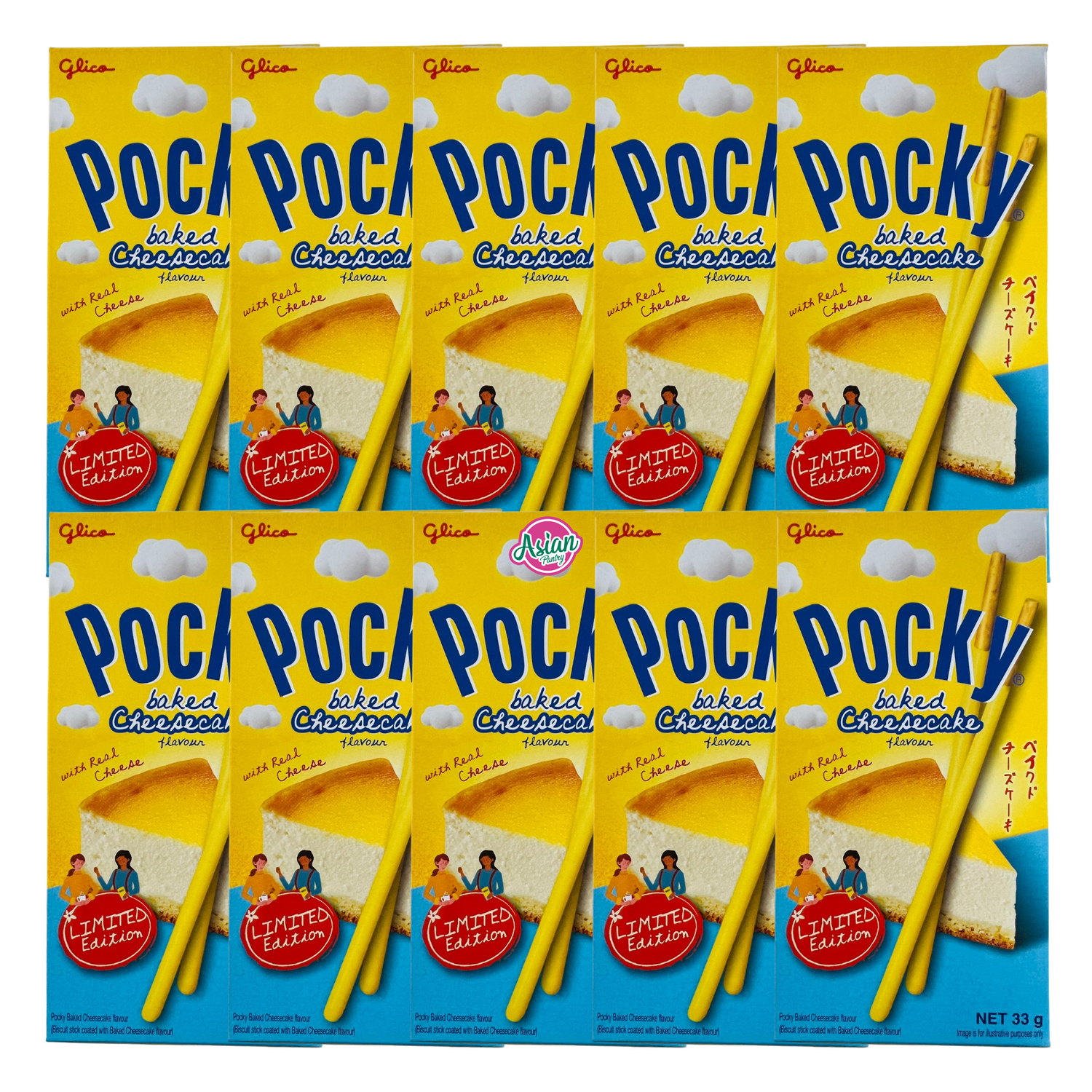 Glico Pocky 烤芝士蛋糕 33g