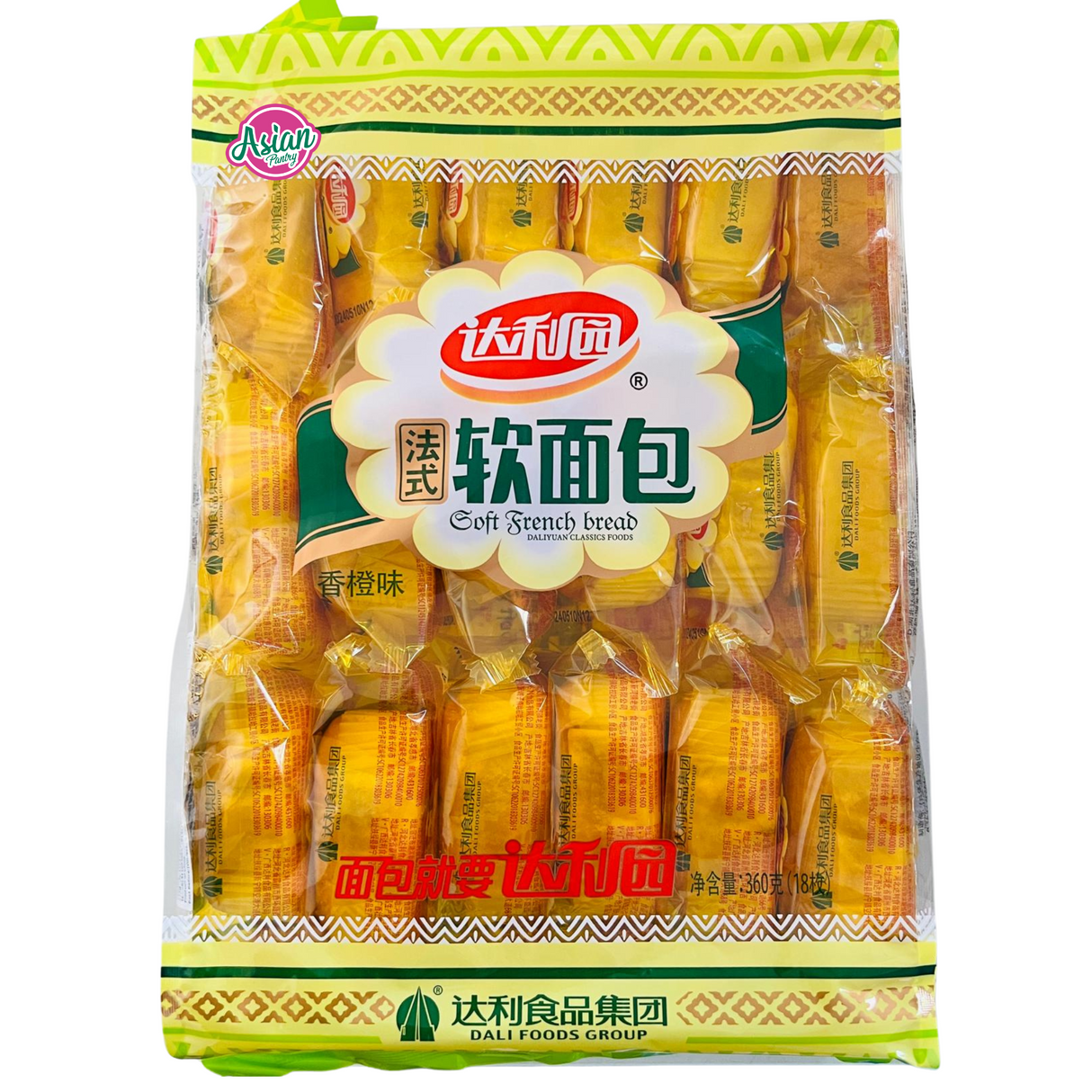 DLY French Soft Bread (Orange) 360g (BBD: 16/11/2025)