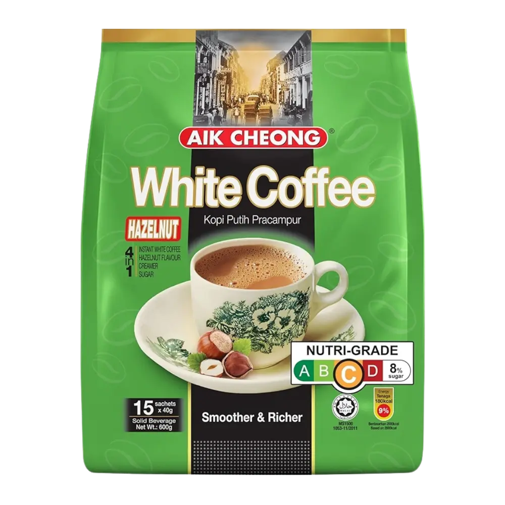 Kopi Putih Aik Cheong Hazelnut 600g