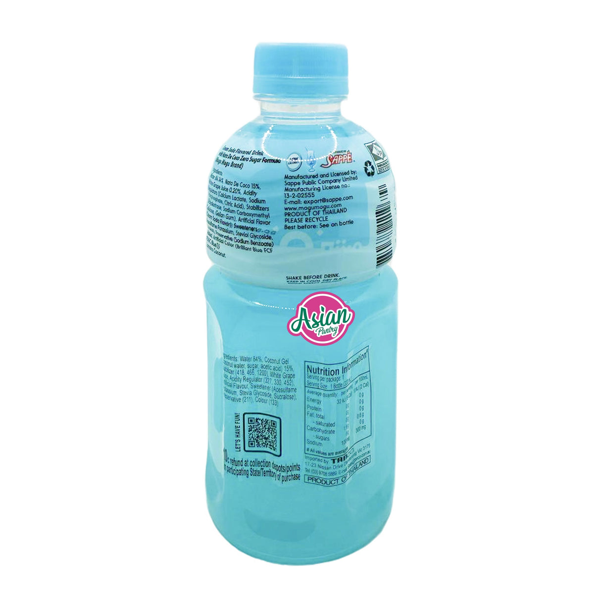 Mogu Mogu Zero Sugar Cream Soda 320ml
