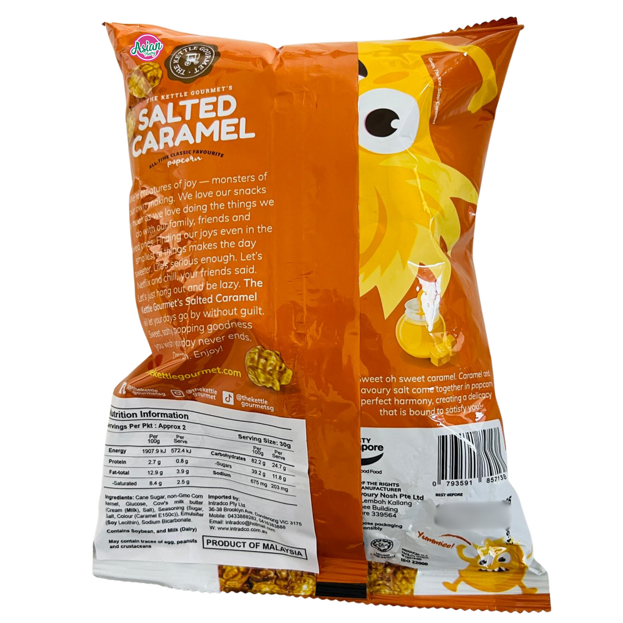 Popcorn Karamel Masin The Kettle Gourmet 65g