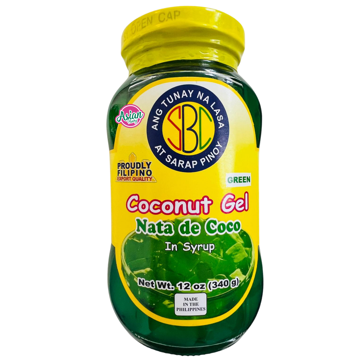 Gel Kelapa Hijau SBC dalam Sirap 340g