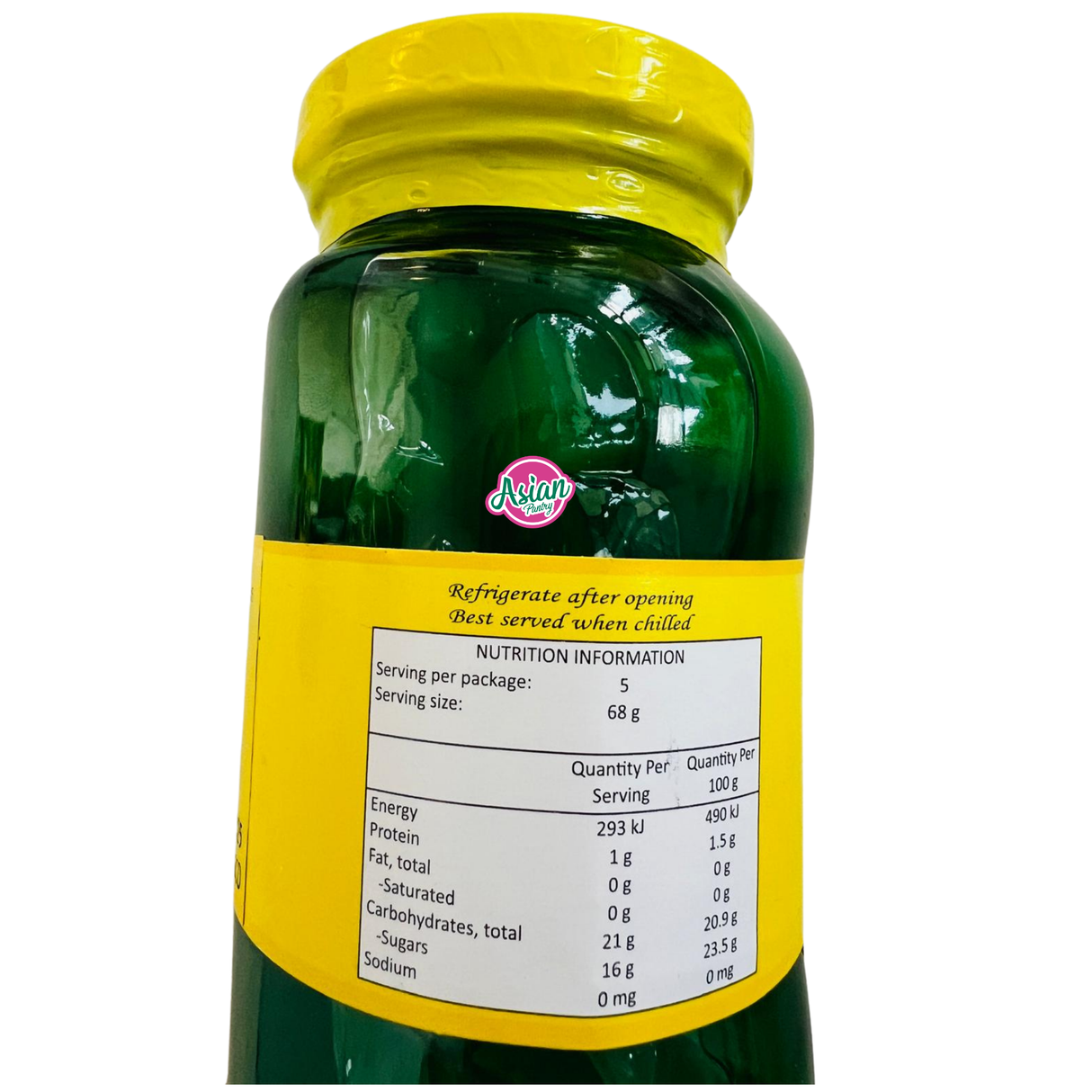 Gel Kelapa Hijau SBC dalam Sirap 340g