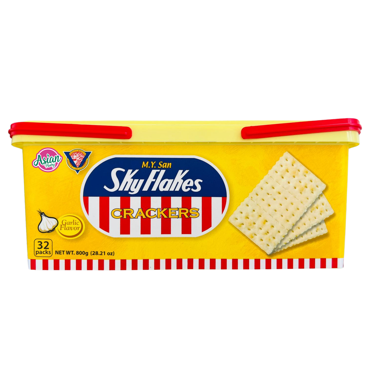 MY San Skyflakes Cracker Garlic Flavour 800g