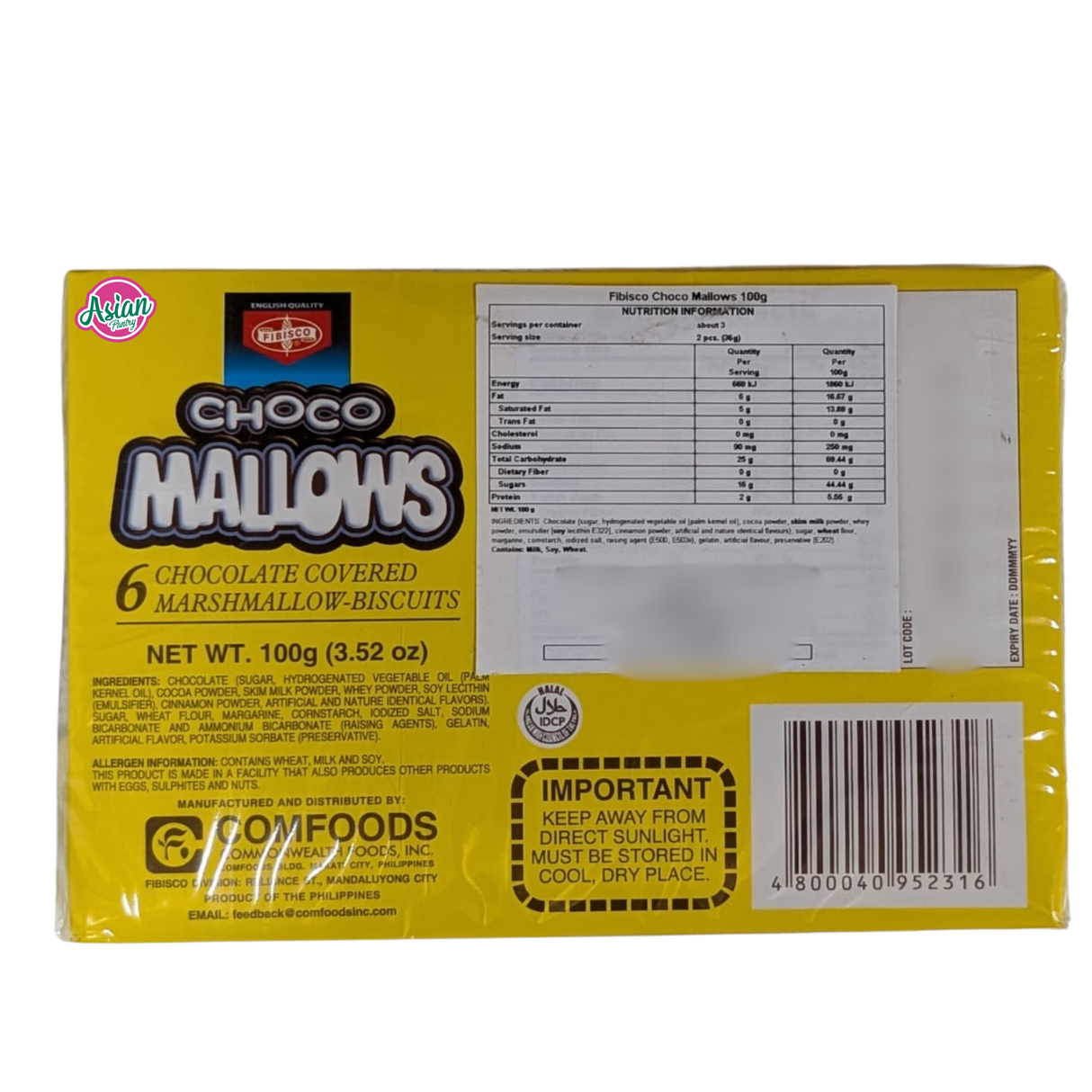 Fibisco Chocomallows 100g