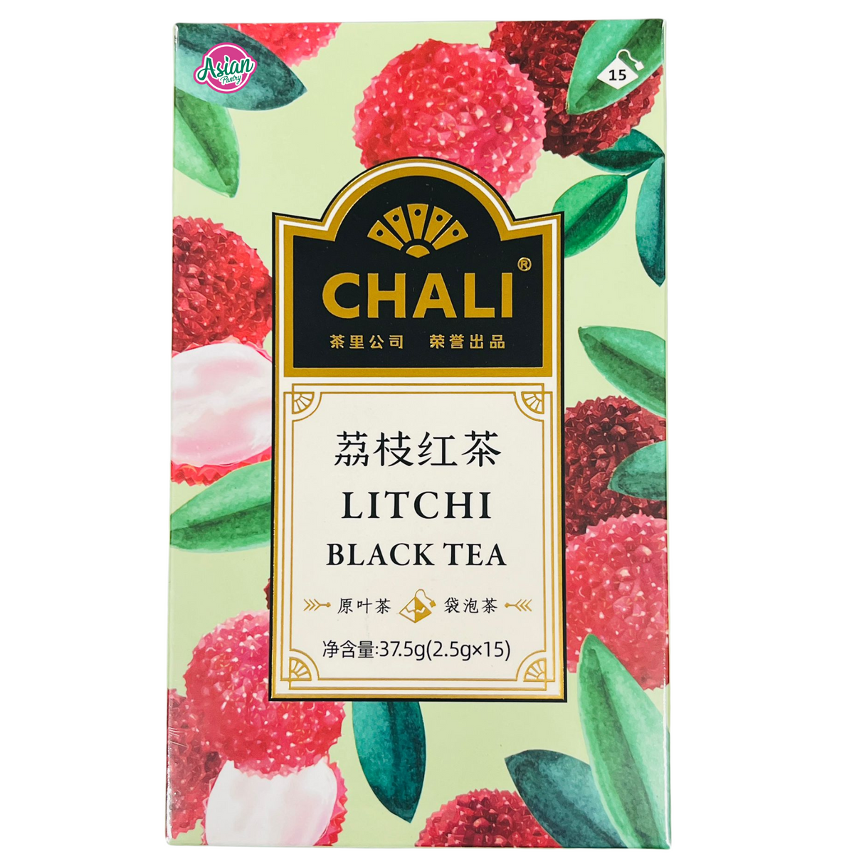 Teh Hitam Chali Litchi 37.5g