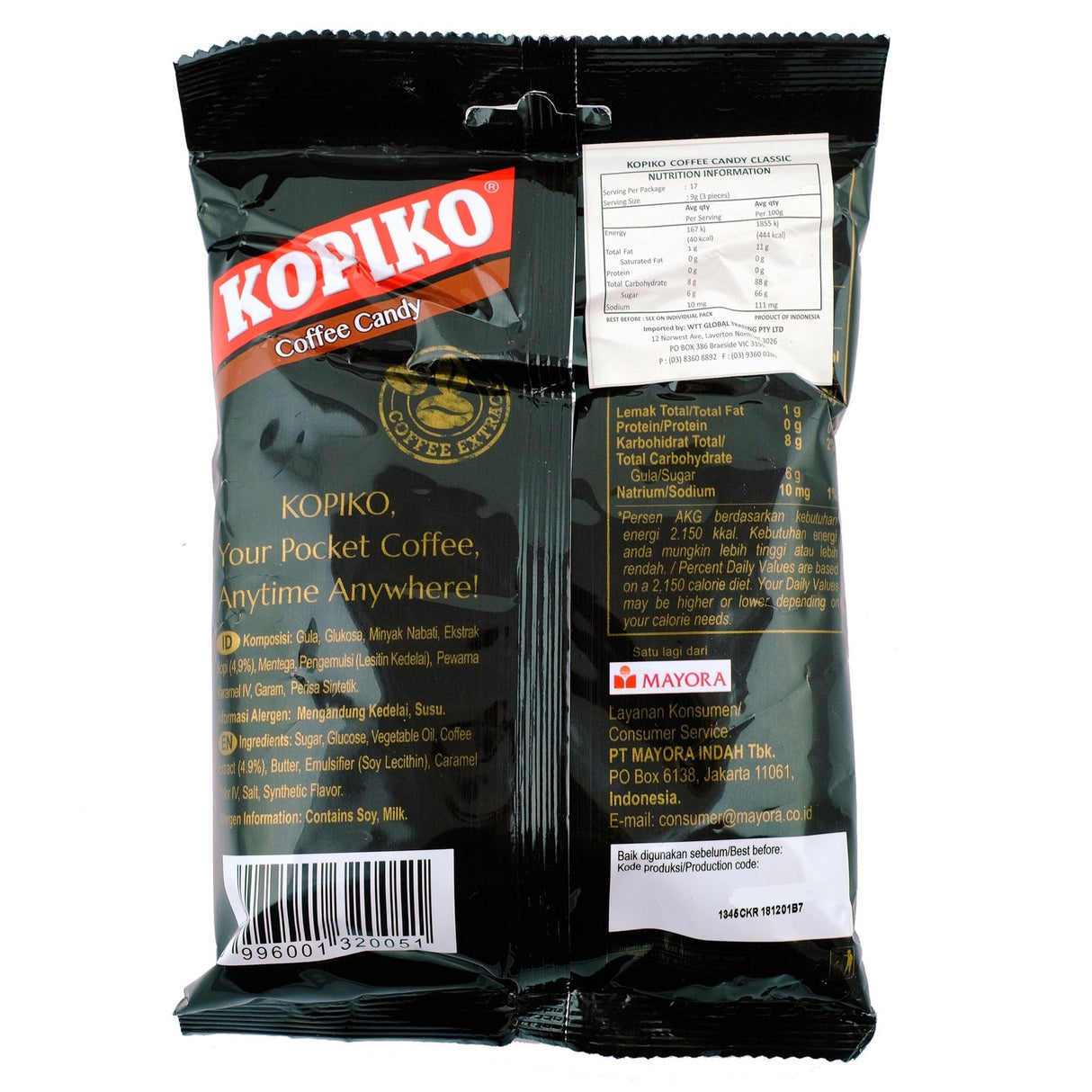 Kopiko Coffee Candy 150g