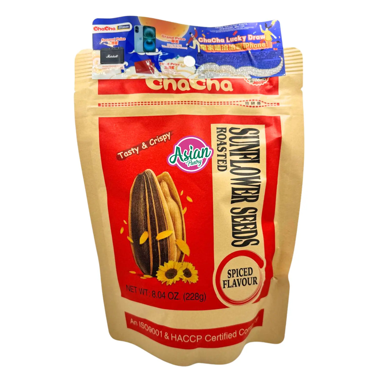 Cha Cha Sunflower Seeds Spicy Flavour 228g