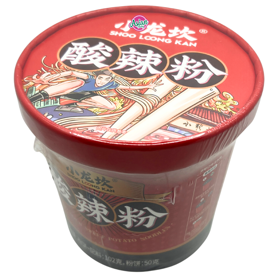 Shoo Loong Kan Hot and Sour Sweet Potato Vermicelli Noodle 102g