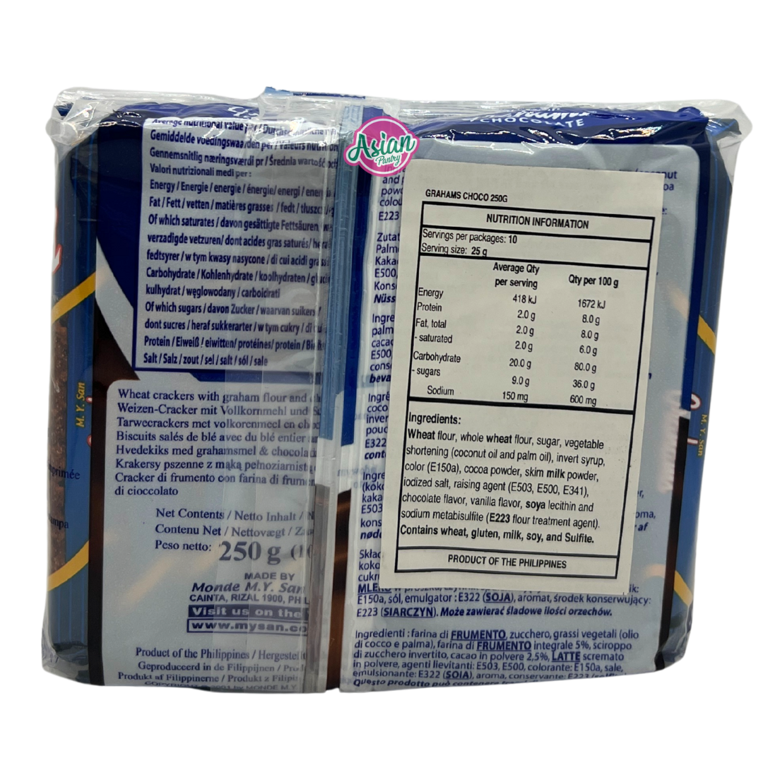 MY San Grahams Chocolate 250g