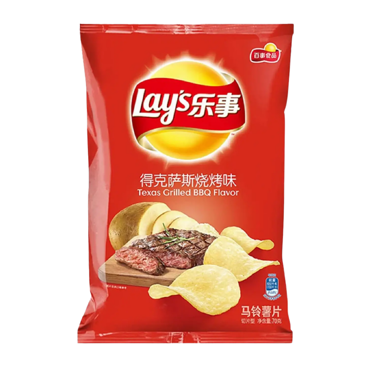 Lay's Texas Grilled BBQ Flavour 70g