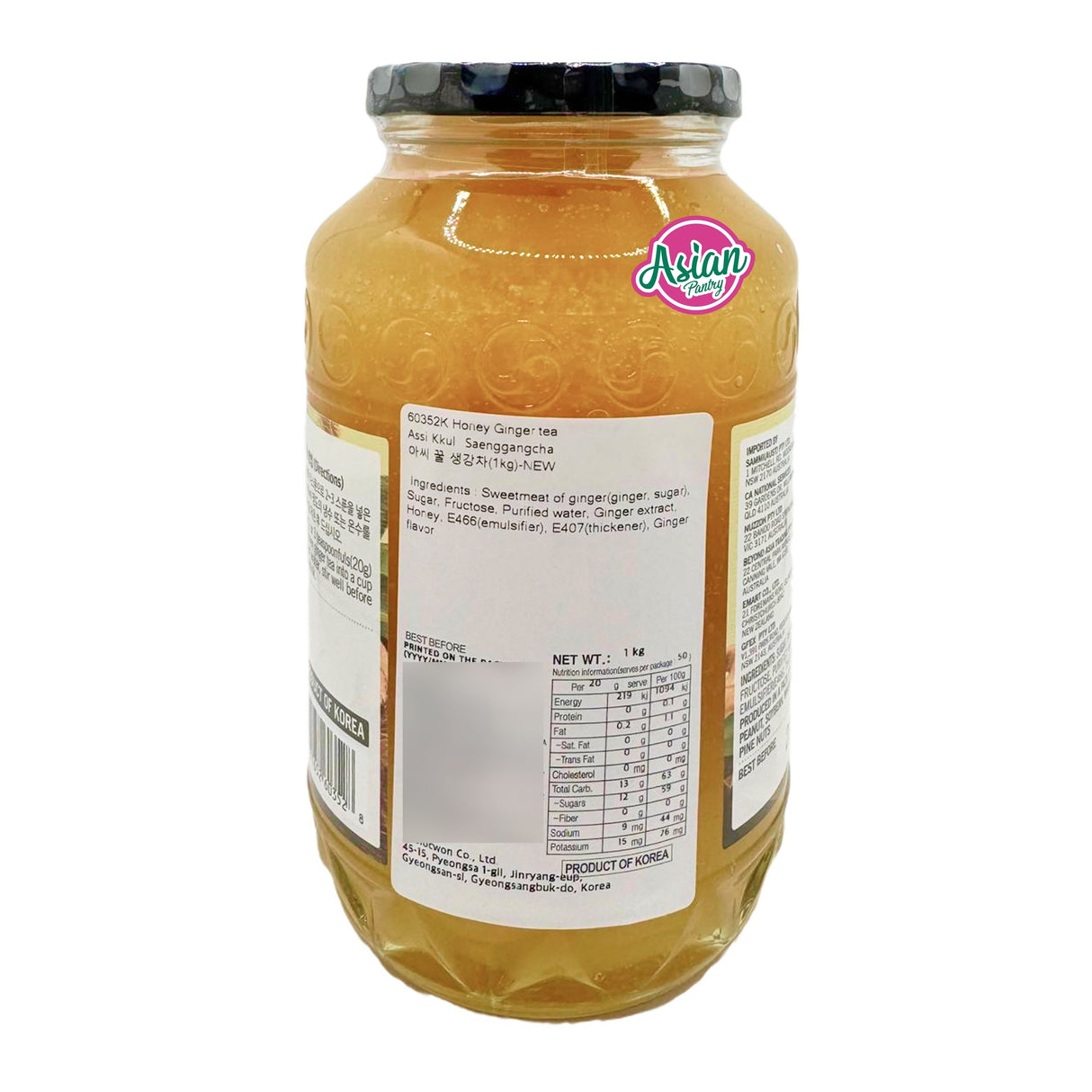 Assi Honey Ginger Tea 1kg
