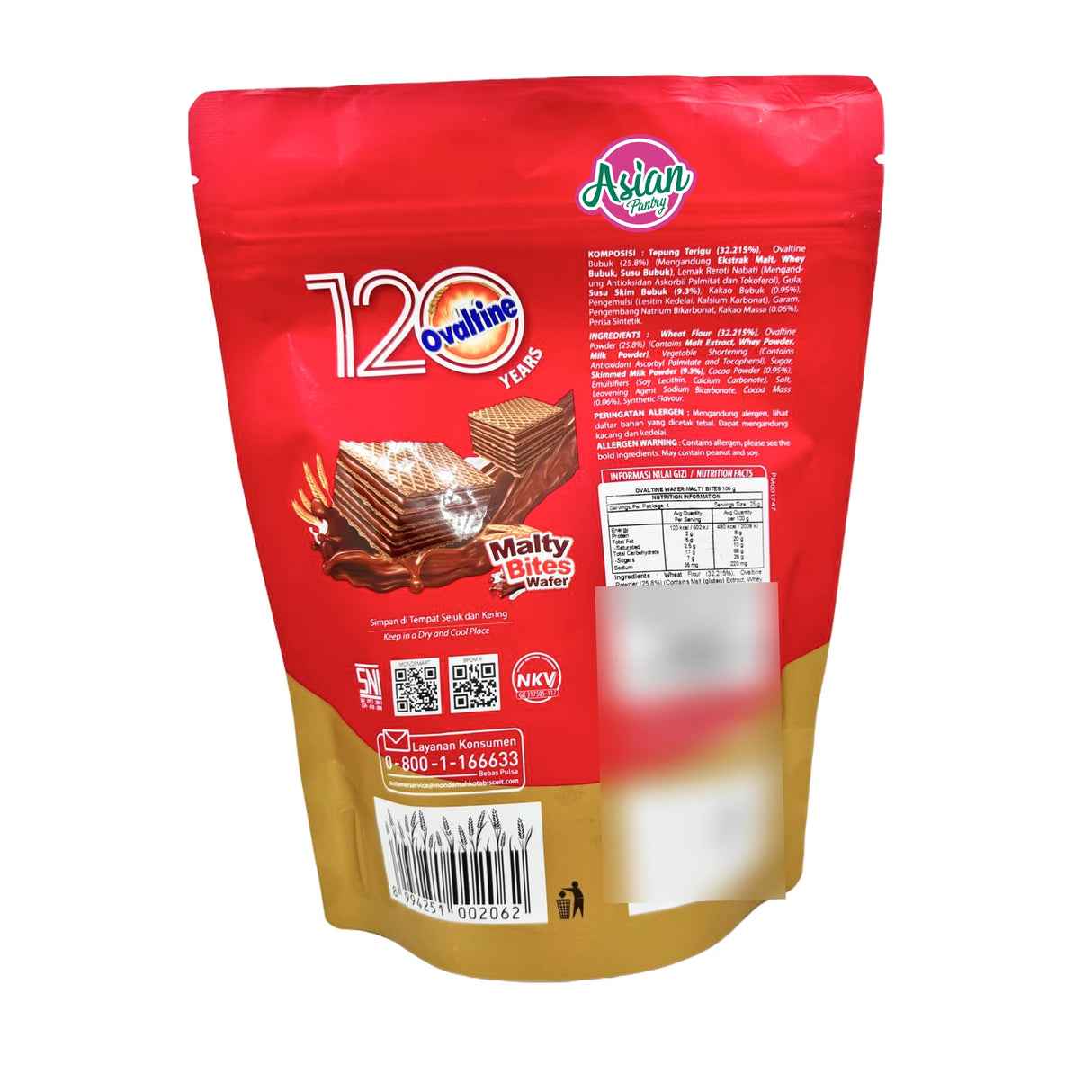 Ovaltine Wafer Malty Bites 100g