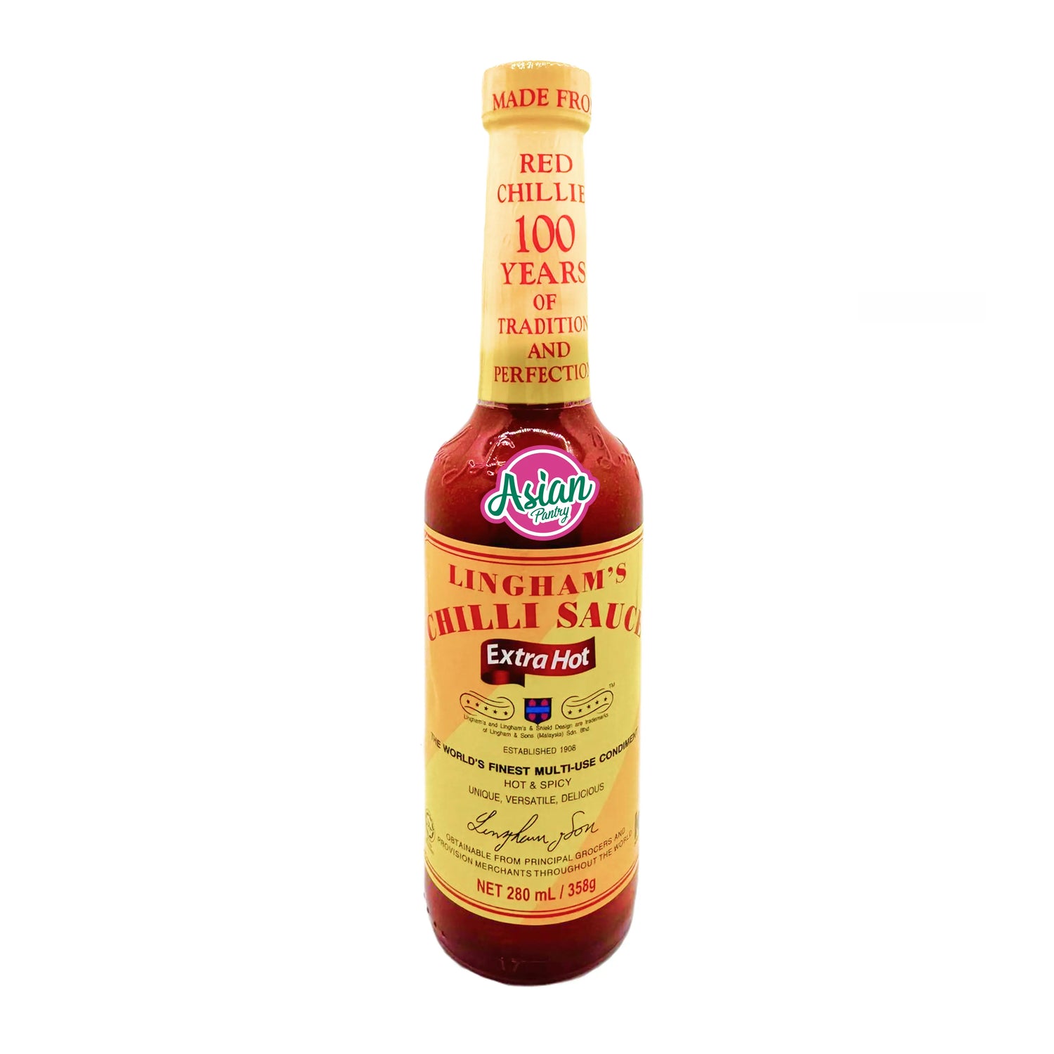 Lingham Extra Hot Chilli Sauce 280ml