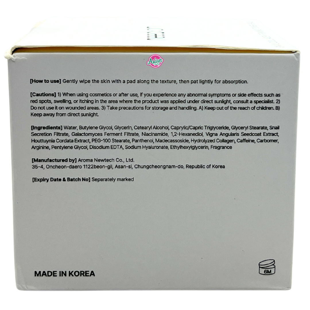 need:on Snail Collagen Firming Toner Pad 100pcs 180ml