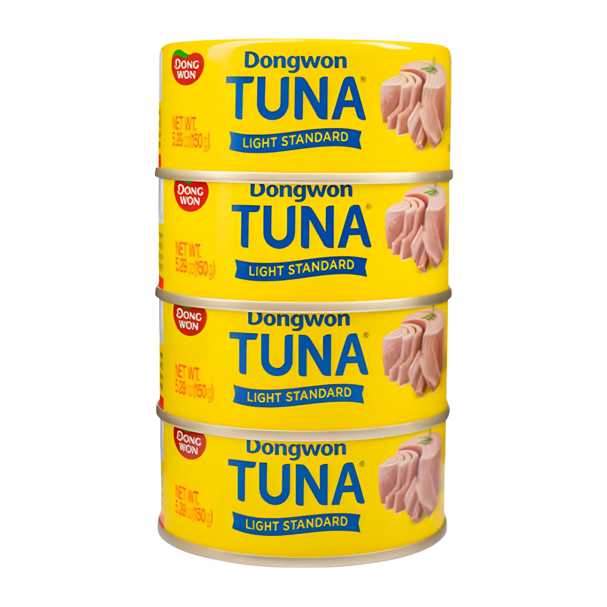 Dongwon Canned Tuna Light Standard 4pk 600g