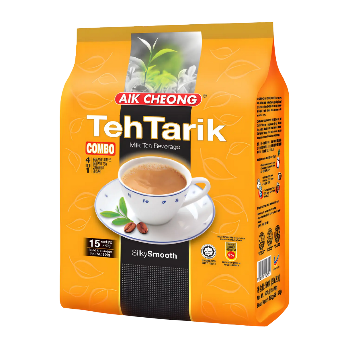 Aik Cheong Teh Tarik Combo 4 in 1 Milk Tea 15 sachets 480g