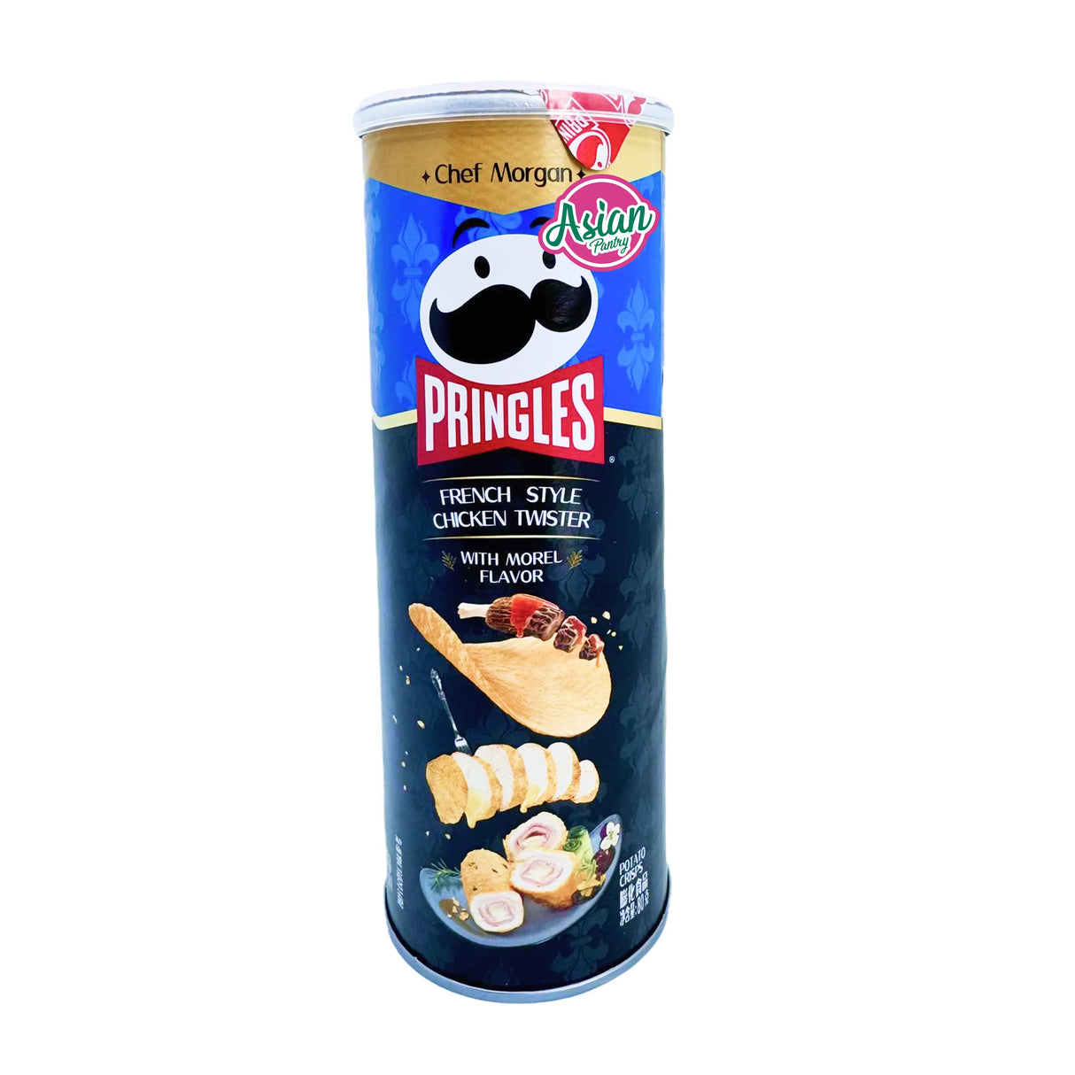 Pringles French Chicken Roll with Morel Mushroom Potato Chips 80g
