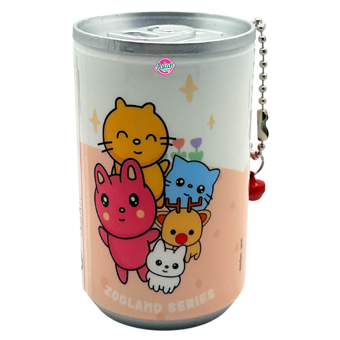 Asian Pantry Cute Can Wet Wipes with Keychain (Random Version)