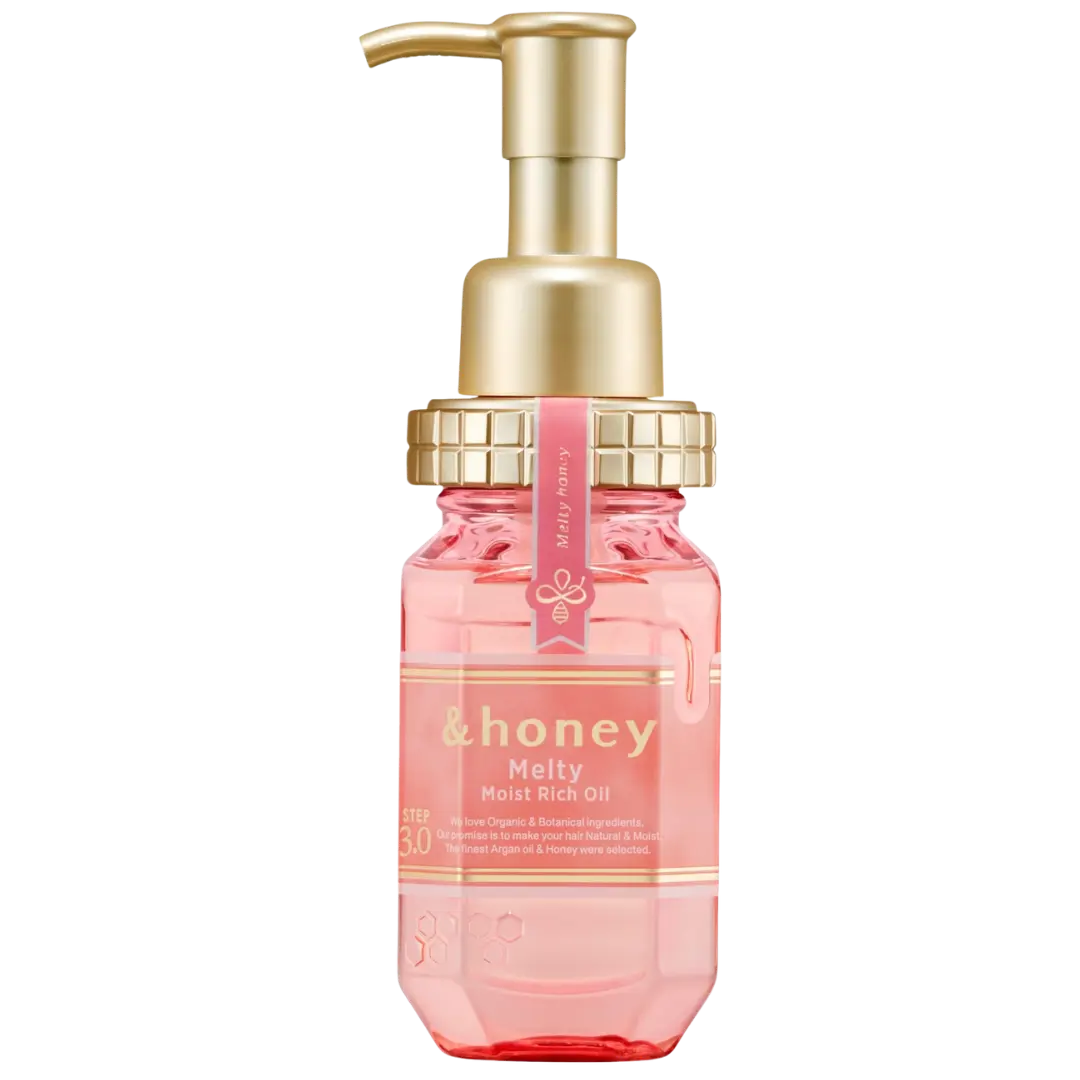 &Honey Melty 保湿修复护发油 粉色 100ml