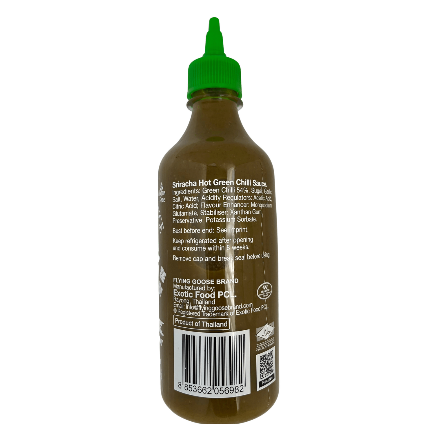 Flying Goose Sriracha Hot Green Chilli Sauce 455ml