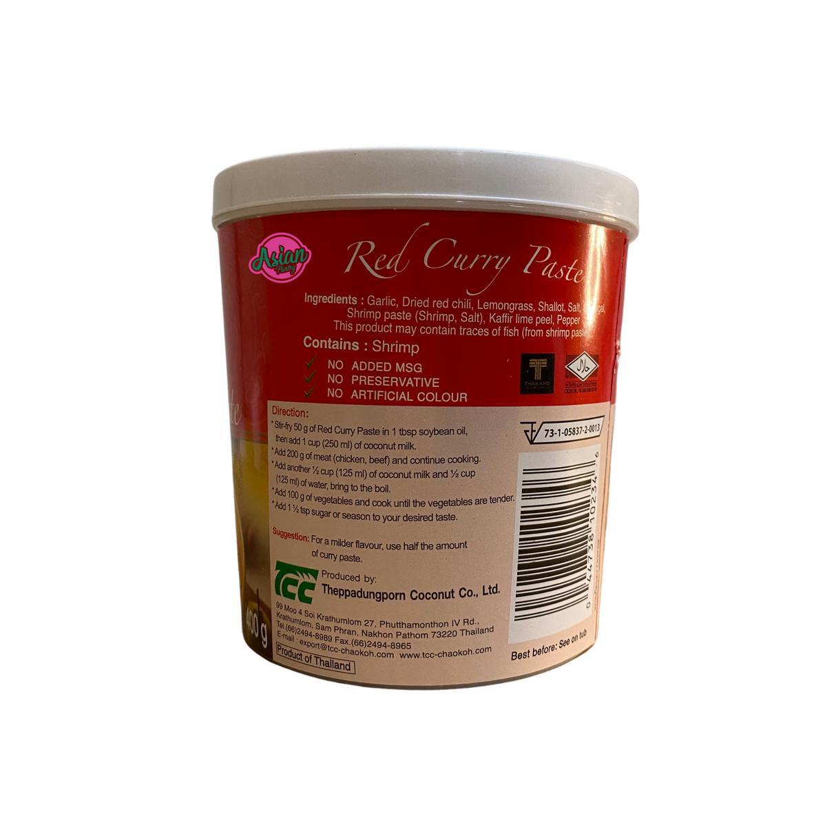 Mae Ploy 红咖喱酱 400g