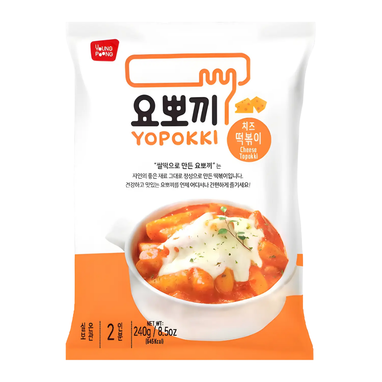 Yopokki 芝士年糕年糕袋 240g