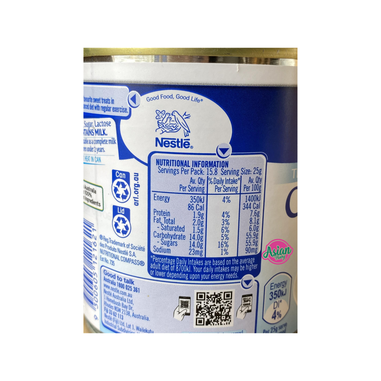 Nestle Sweetened Condensed Milk 395g