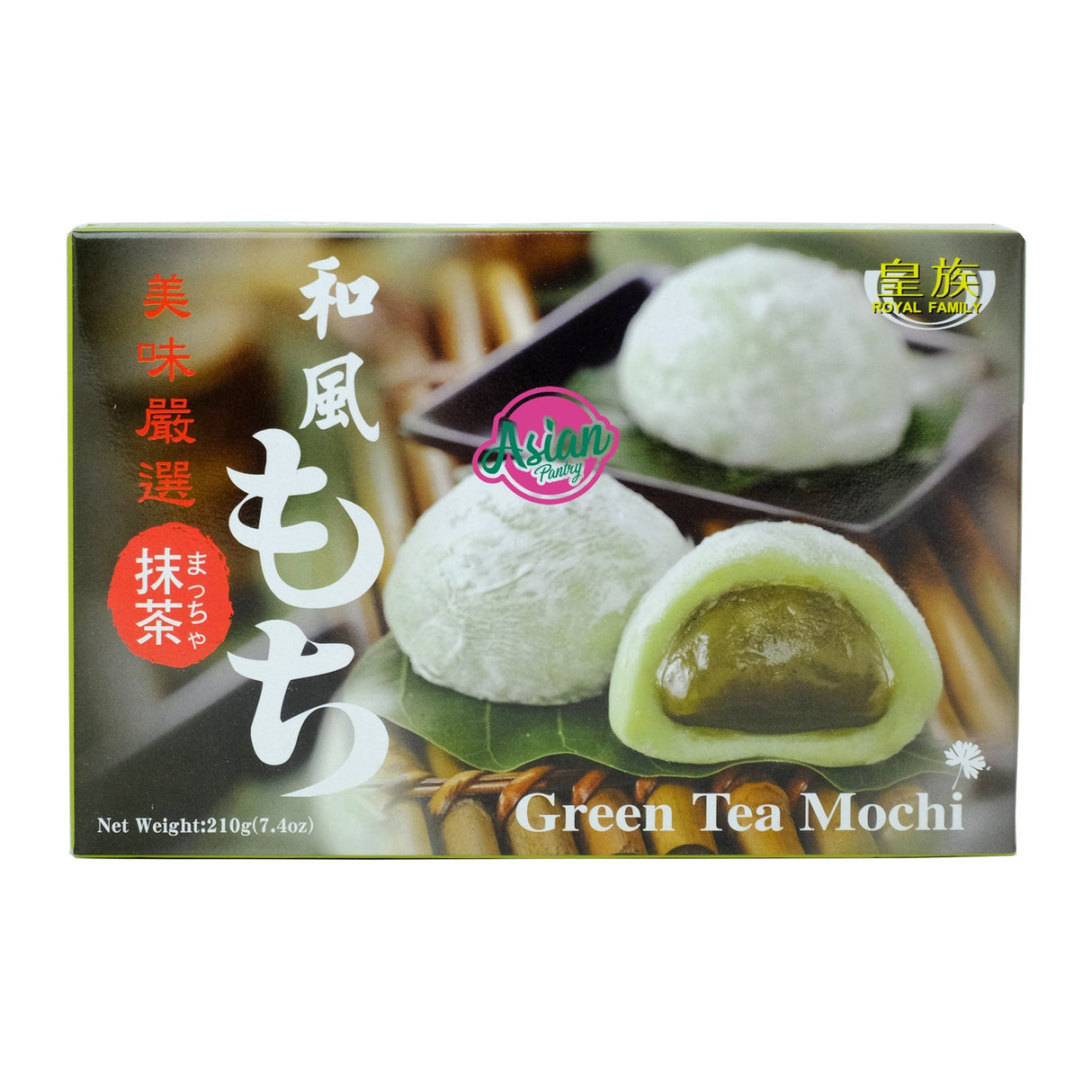 Royal Family Green Tea Mochi 210g (BBD: 30/11/2025)