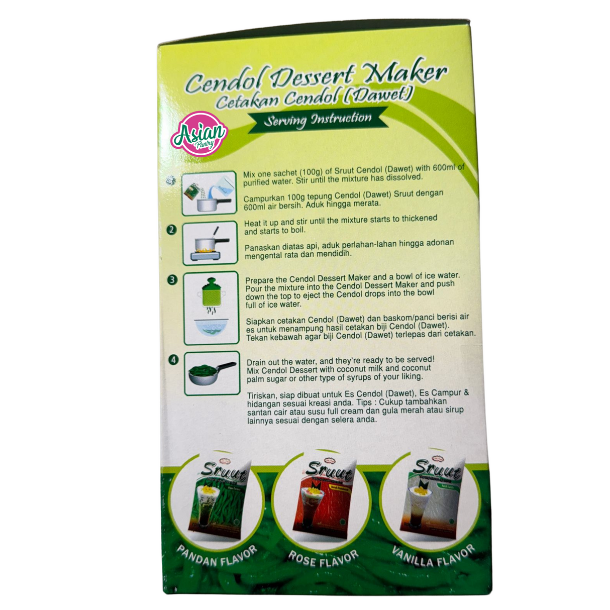Sruut Cendol Dessert Maker 364g