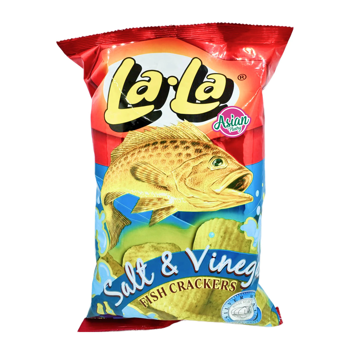 LaLa Fish Cracker Salt & Vinegar 100g