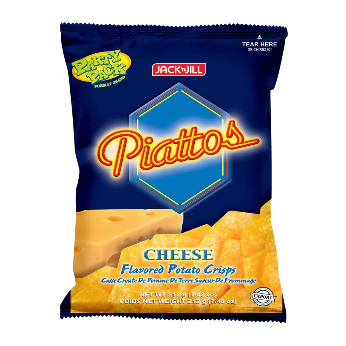 Jack&Jill Piattos 奶酪 212g