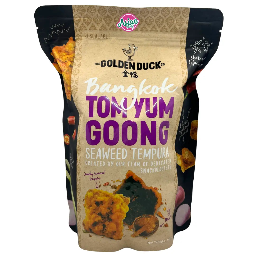 Golden Duck Bangkok Tom Yum Goong Seaweed Temoura 102g