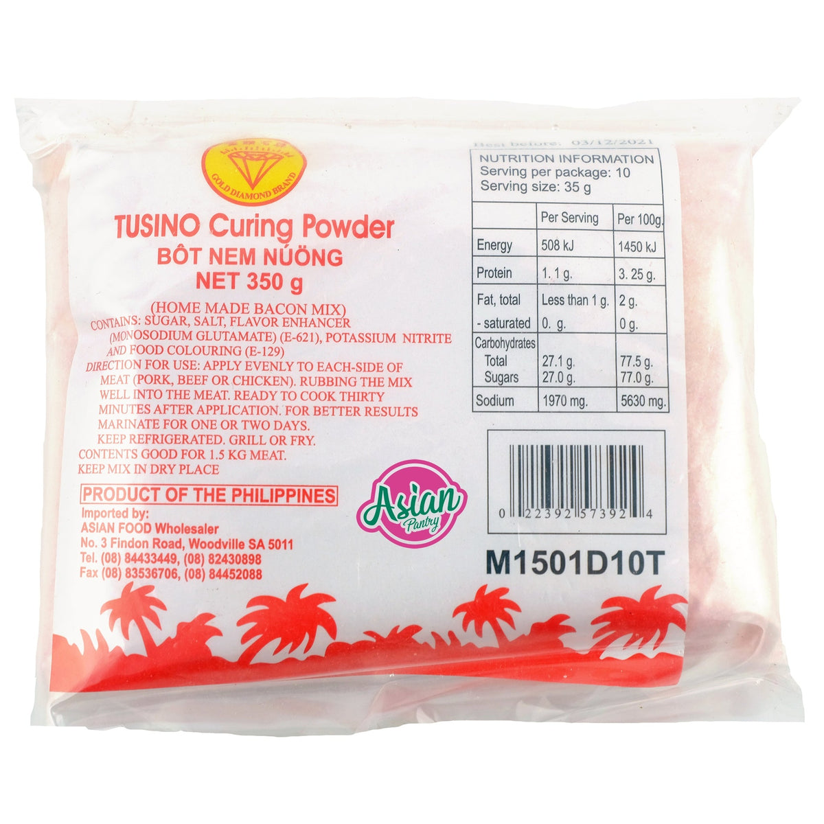 Gold Diamond Tusino Curing Powder 350g