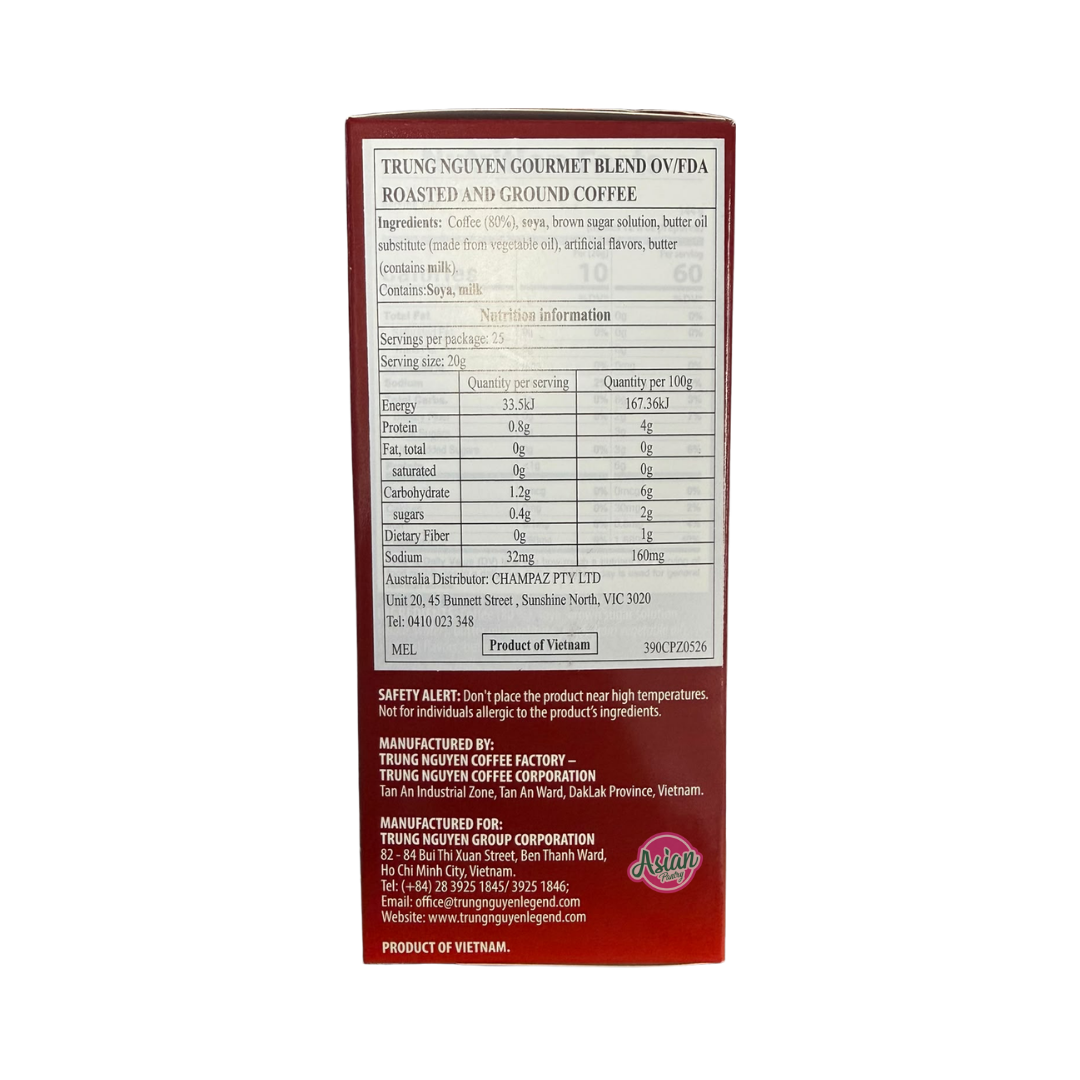Trung Nguyen Gourmet Coffee Blend 500g