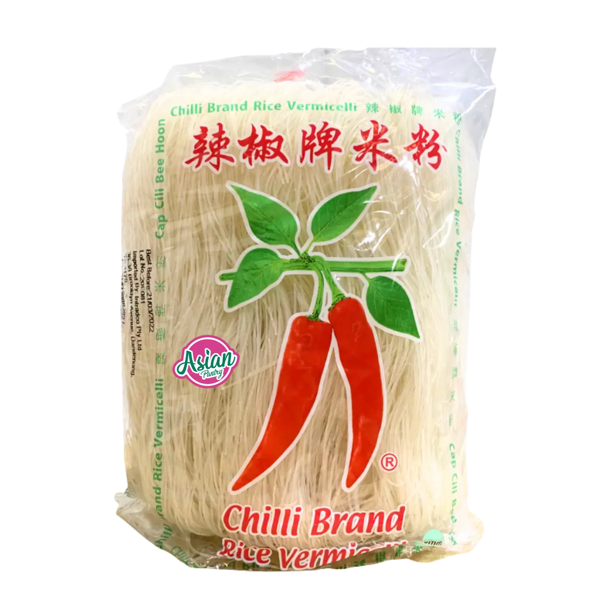 Chilli Brand Rice Vermicelli 0.5mm 400g